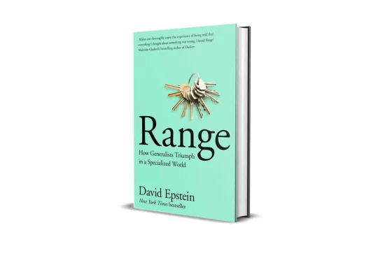 La couverture du livre de David Epstein - Range